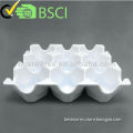 Wholesale reusable solid color melamine egg plastic tray